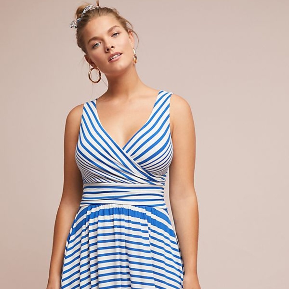 Kythira Striped Dress by Maeve